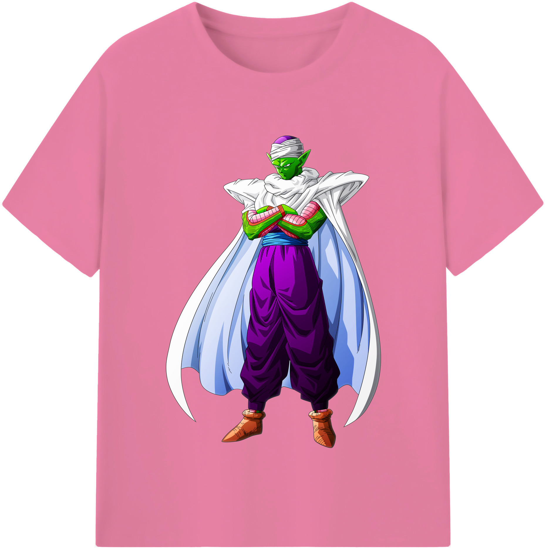 （画像用） ドラゴンボール ピッコロ DRAGON BALL Piccolo 綿100％半袖Tシャツ（フロントプリント）